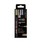 Uni-ball Posca Festive PC-3M Marker Pens 4 Pack image number 1