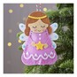 Make Your Own Felt Christmas Angel Decoration Kit image number 1