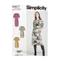 Simplicity Women's Dresses Sewing Pattern S9677 (U5 16-24) image number 1