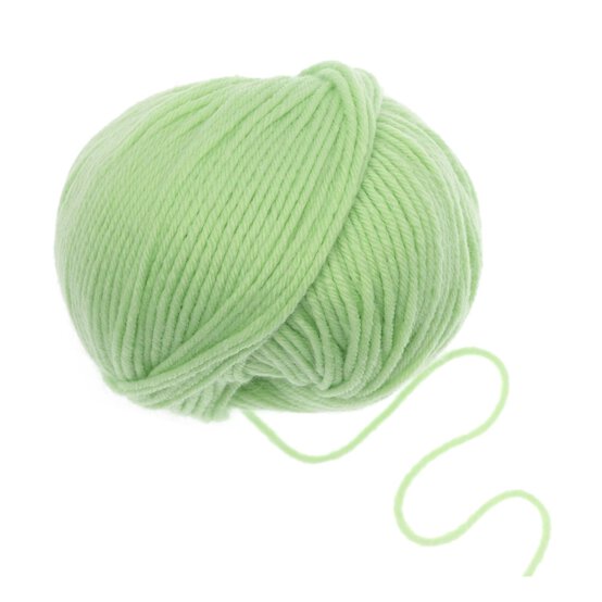 Knitcraft Soft Green Picklechops DK Yarn 50g image number 3