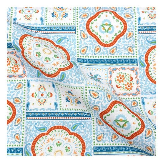 Island Haven Blue Cotton Fat Quarters 4 Pack image number 2