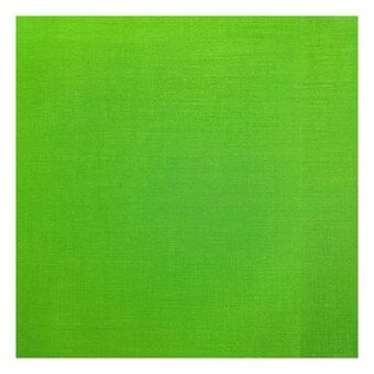 Lime Polycotton Fabric by the Metre image number 2