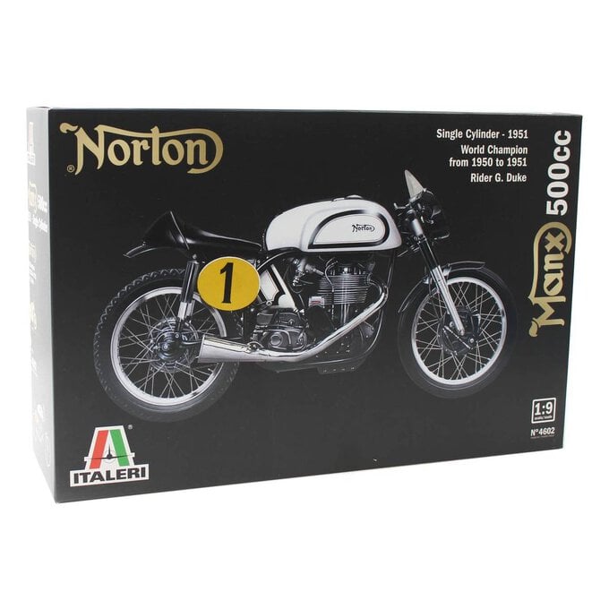 Italeri Norton Manx 500cc Model Kit 1:9 image number 1