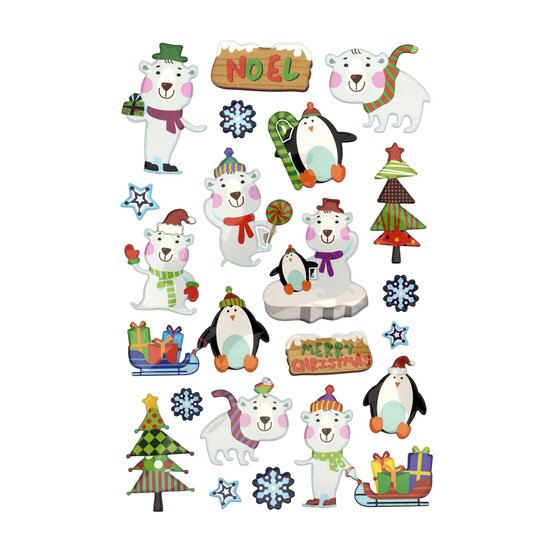 Penguin and Polar Bear Stickers image number 1