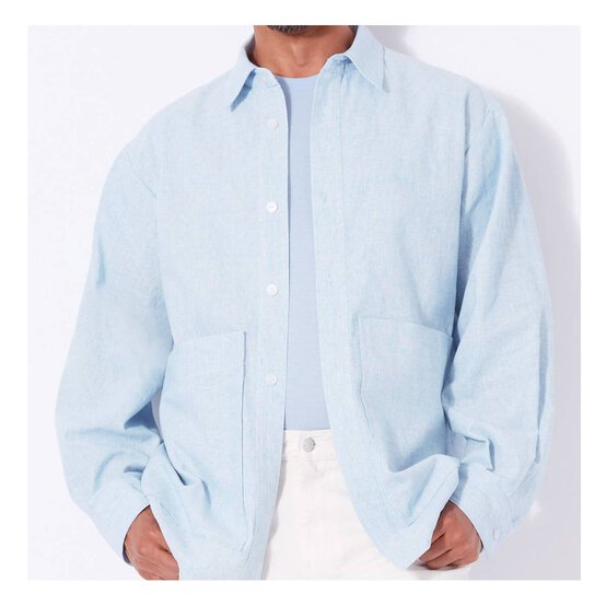 New Look Unisex Shirt Sewing Pattern 6724 (XS-XL) image number 4