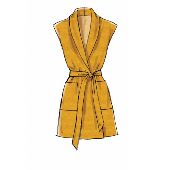 McCall&rsquo;s Women&rsquo;s Jackets Sewing Pattern M7912 (XS-M) image number 3
