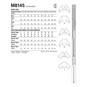 McCall&rsquo;s Beverley Tops Sewing Pattern M8145 (6-14) image number 2