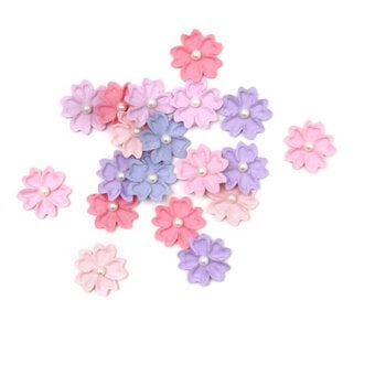 Fairy Sparkle Paper Flowers 20 Pack
