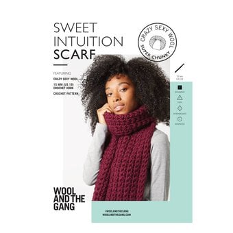 Wool and the Gang Sweet Intuition Scarf Pattern