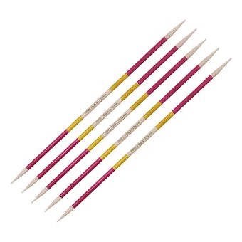 Pony Flair Double Ended Knitting Needles 20cm 3.75mm 5 Pack