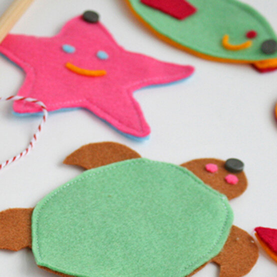 How to Sew a Magnetic Fishing Game image number 1