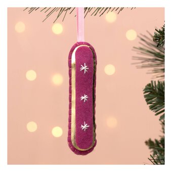 Hanging Felt Letter I Decoration