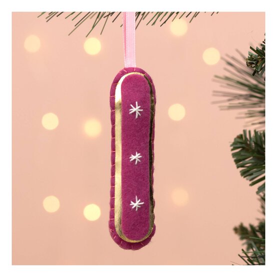 Hanging Felt Letter I Decoration image number 1