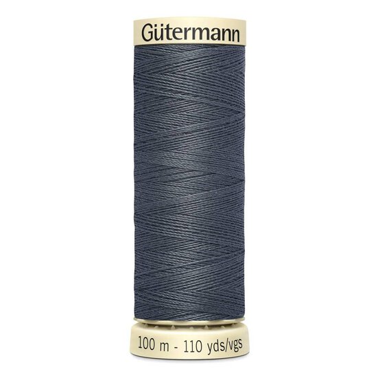 Gutermann Grey Sew All Thread 100m (93) image number 1