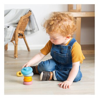 Bigjigs Silicone Stacking Cat