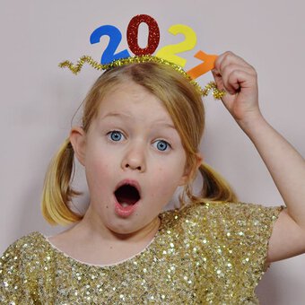 How to Make a New Year's Headband