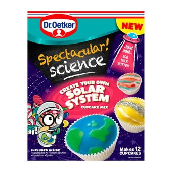 Dr. Oetker Spectacular Science Solar System Cupcake Mix 360g