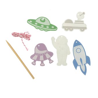 Space Scratch Art Kit 5 Pack 