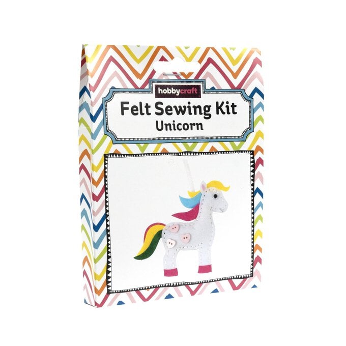 Unicorn Felt Sewing Kit image number 1