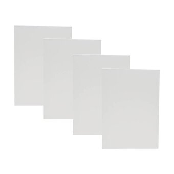 Stretched Canvases A3 4 Pack