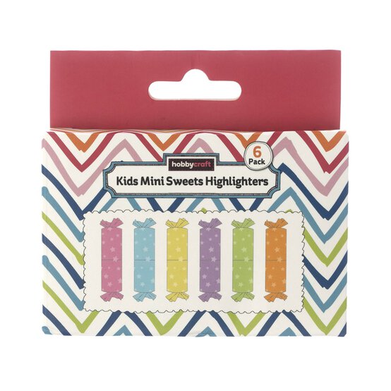 Mini Sweet Highlighters 6 Pack image number 1