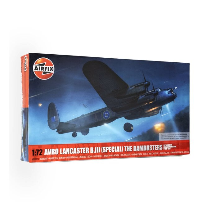 Airfix Avro Lancaster B.III Special Dambusters Model Kit 1:72 image number 1