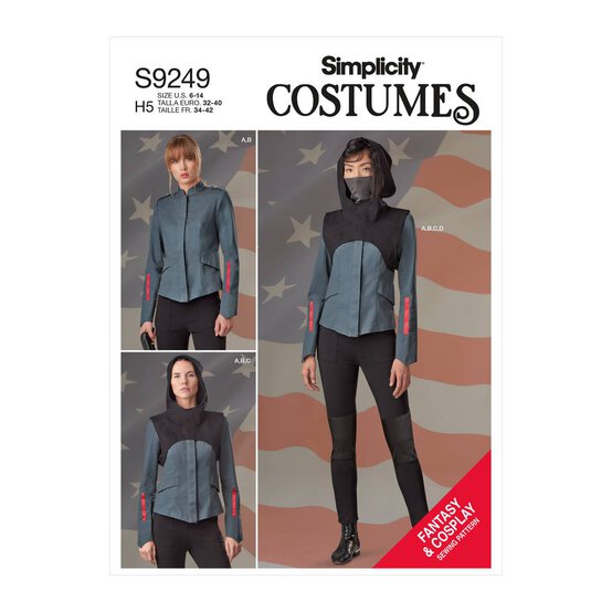 Simplicity Women’s Costume Sewing Pattern S9249 (14-22) image number 1