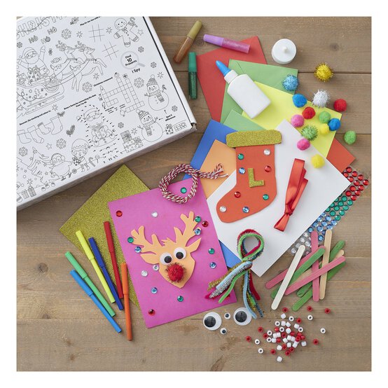 Colour Your Own Christmas Keepsake Box image number 1