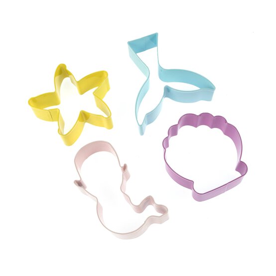 Whisk Mermaid Cookie Cutters 4 Pack image number 2