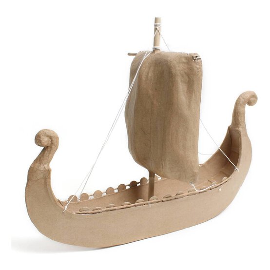 Mache Viking Boat 36cm image number 1