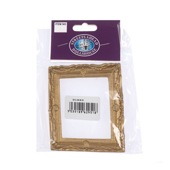 Doll&rsquo;s House Gold Ornate Frame image number 4