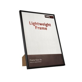 Black Lightweight Frame A4