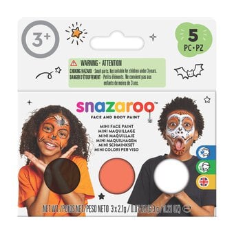 Snazaroo Day of the Dead and Pumpkin Face Paint Kit