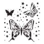 Magical Butterflies Stencil 21cm x 29cm image number 2