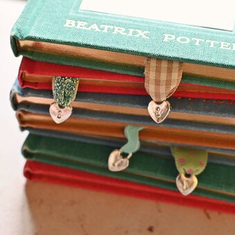 How to Make Ribbon Charm Bookmarks