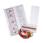 Trimits Floral Cross Stitch Bookmark Kit image number 3