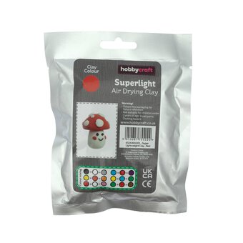 Red Superlight Air Drying Clay 30g