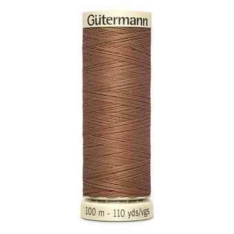 Gutermann Brown Sew All Thread 100m (842)