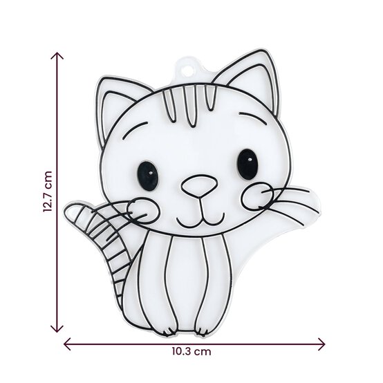 Cat Plastic Suncatcher image number 6