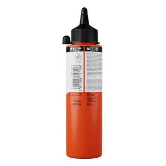 Daler-Rowney System3 Cadmium Orange Hue Fluid Acrylic 250ml (619) image number 2