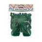 Dark Green Pom Poms 60 Pack image number 4