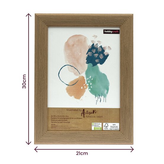 Tongue and Grove Picture Frame 30cm x 21cm image number 3
