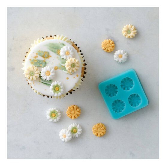 Mini Daisy Quartet Flower Mould image number 2