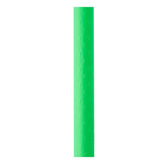 Neon Green Star Gift Wrap 70cm x 2m image number 2