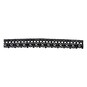 Black 25mm Cotton Lace Trim by the Metre image number 1