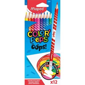 Color’Peps Oops Colouring Pencils 12 Pack image number 3