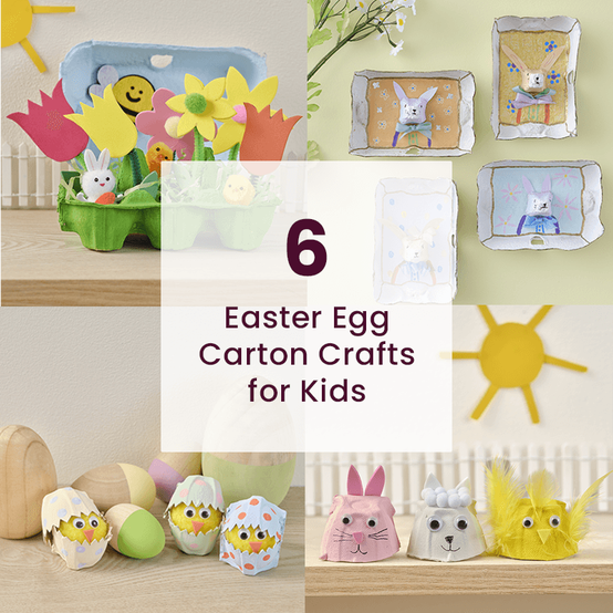 6 Easter Egg Carton Crafts for Kids image number 1