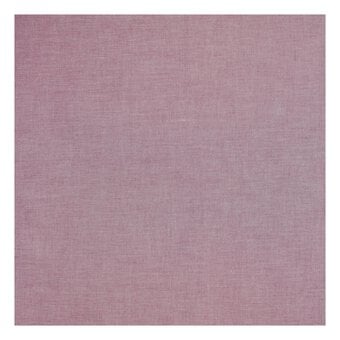 Plum Chambray Cotton Fabric by the Metre