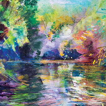 How to Create a Vibrant Landscape Artwork