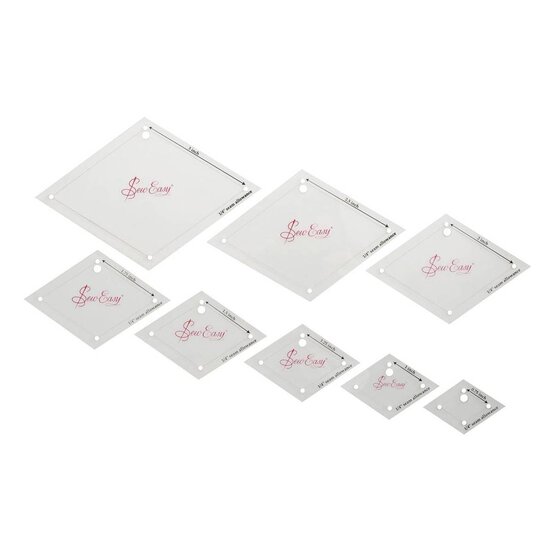 Sew Easy Mini Diamond Template Set image number 2